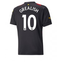 Manchester City Jack Grealish #10 Fußballbekleidung Auswärtstrikot 2022-23 Kurzarm